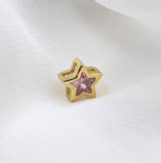 Colgante Estrella con Circón 8 mm