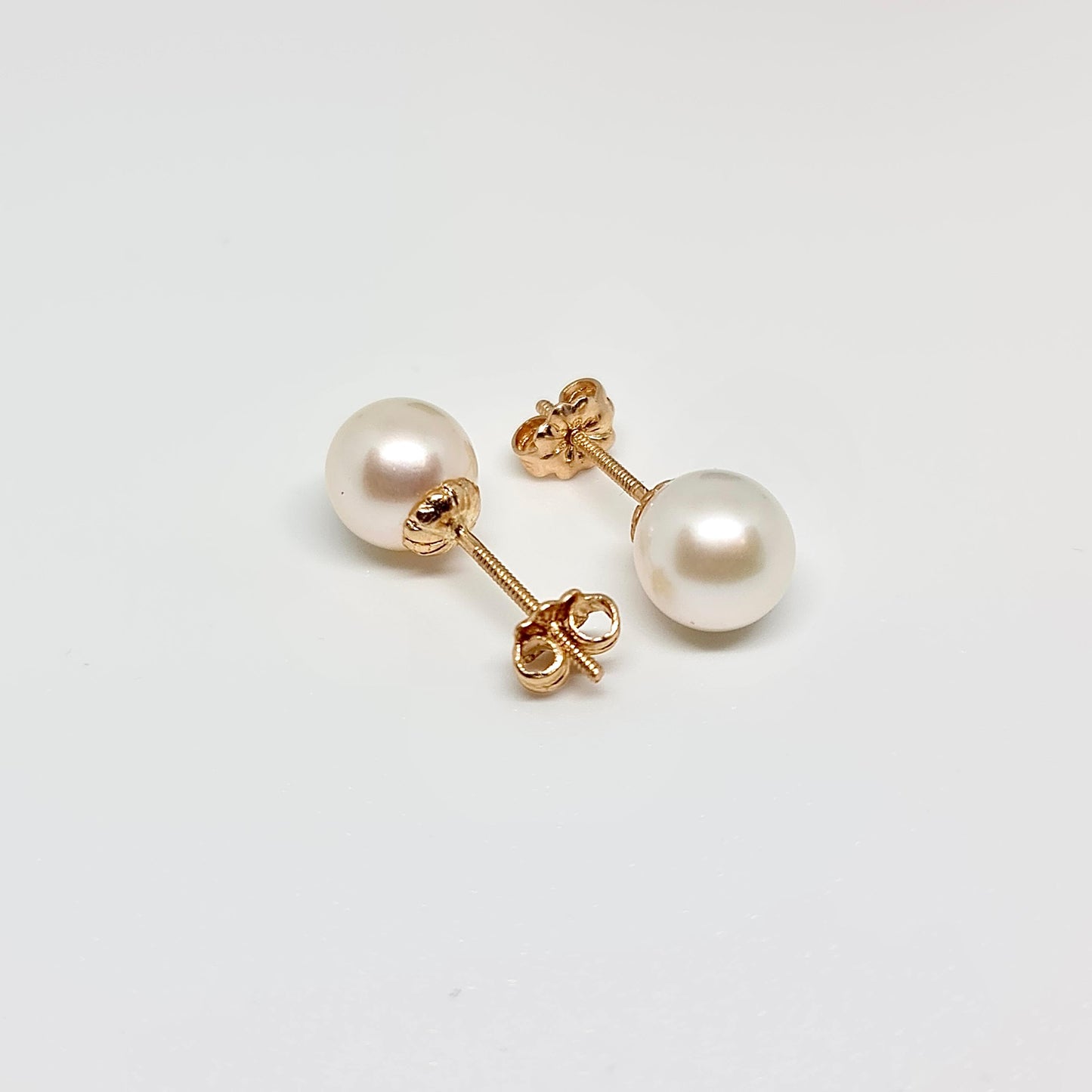 Aros Perla Cultivada Oro 18K