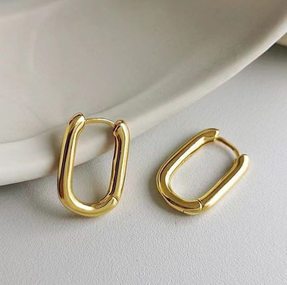 Aros Argollas Rectangulares 18 mm