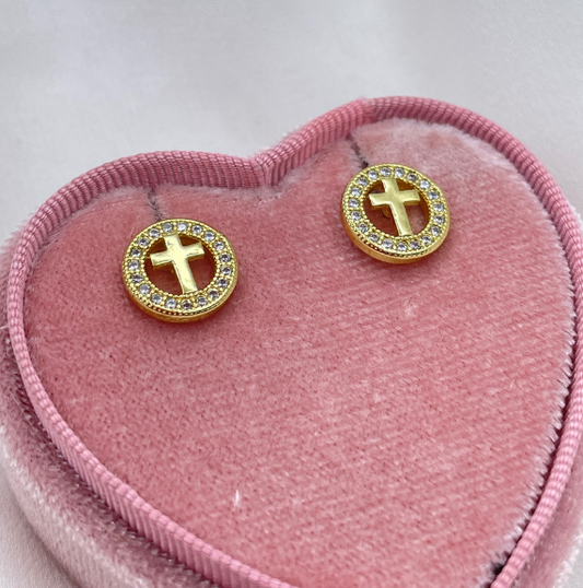 Aros Circular con Cruz 10 mm