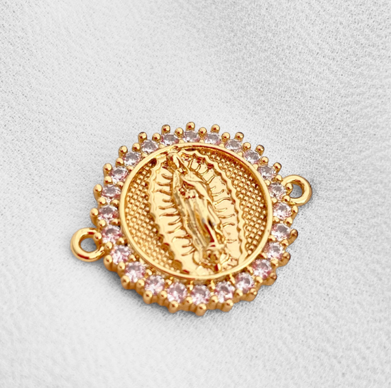 Conector Vigen de Guadalupe Facetado