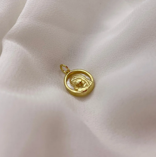 Colgante Virgen Niña 16 mm