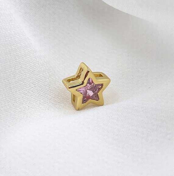 Colgante Estrella con Circón 8 mm