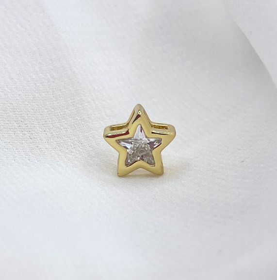 Colgante Estrella con Circón 8 mm