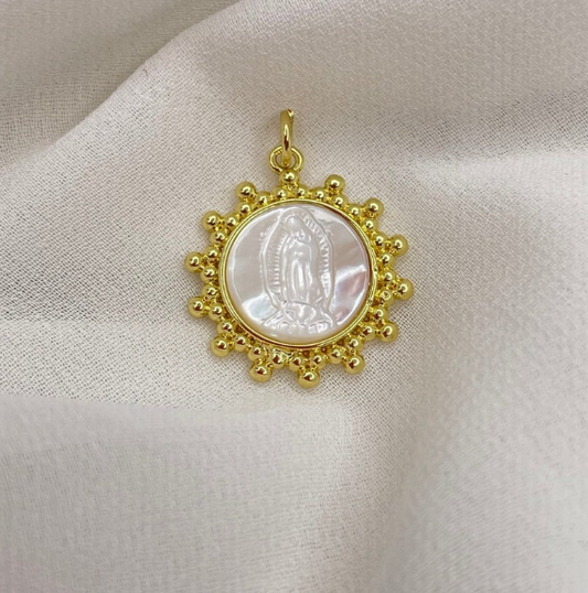 Colgante Virgen de Guadalupe Grande 22 mm
