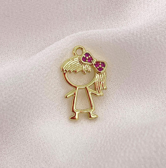Colgante Niña 18 mm