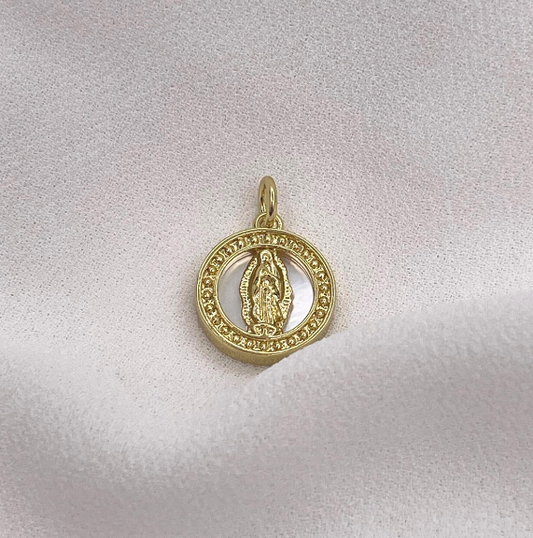 Colgante Virgen de Guadalupe Pequeño 15 mm
