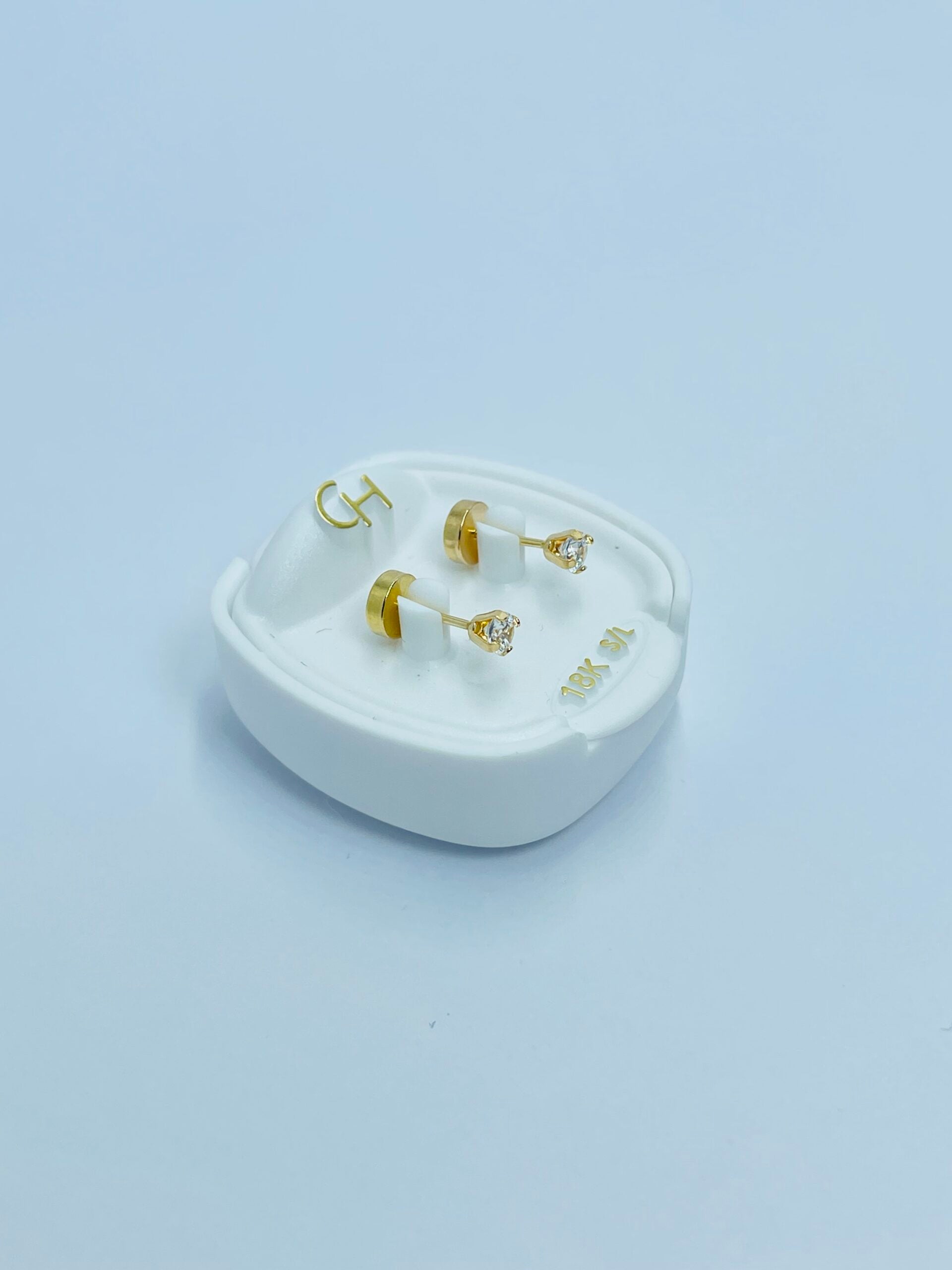 Aros Chispita Oro 18K