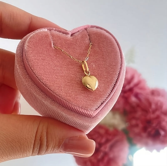 Colgante Corazón Oro 18K