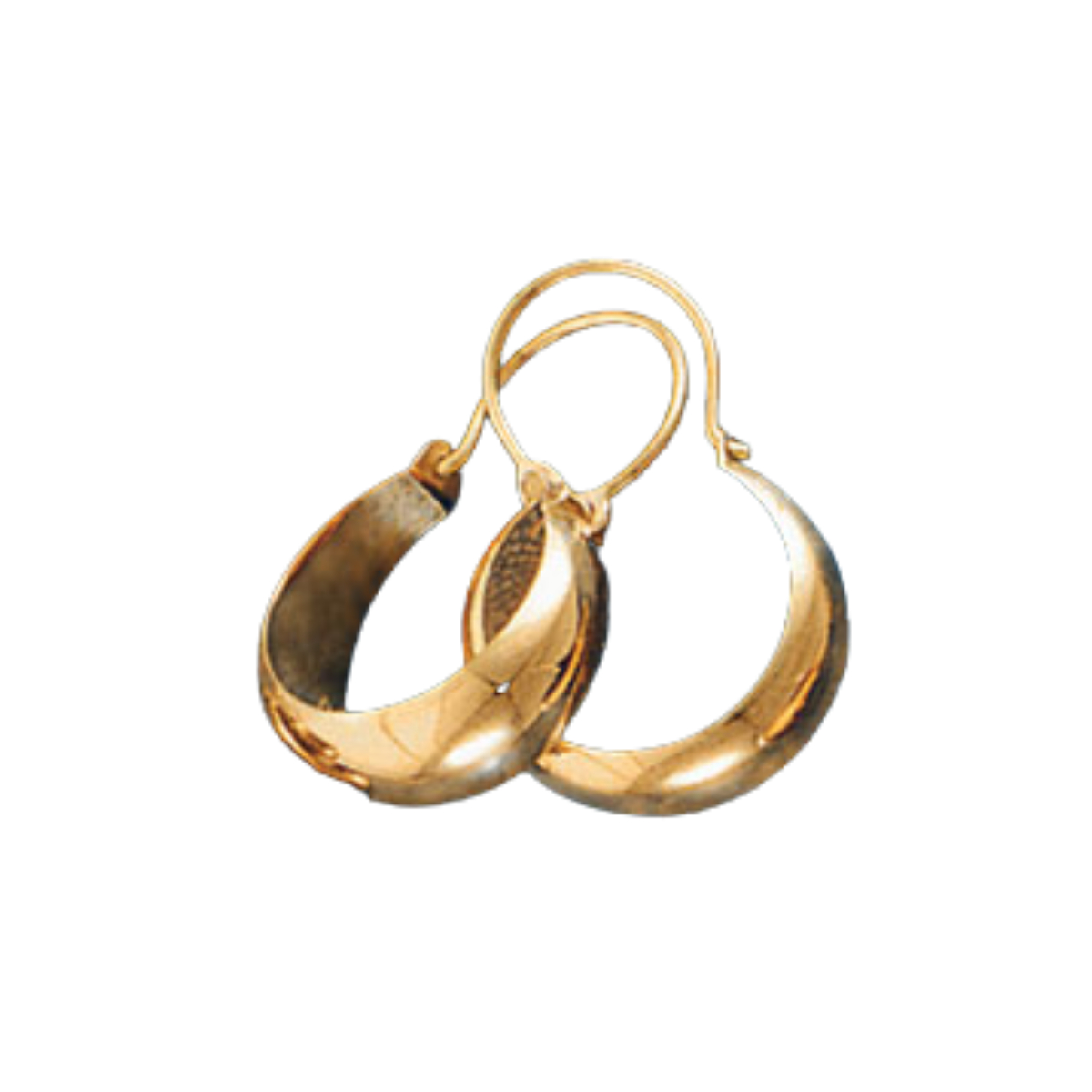 Aros Bote C ncavo Oro 18k Alisse Rose