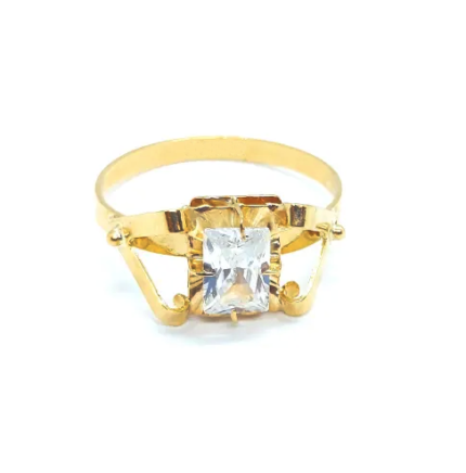 Anillo Punto de Luz Oro 18k
