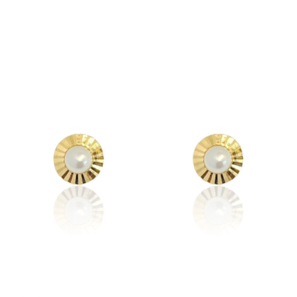 Perlas Facetadas de Oro 18 Kilates